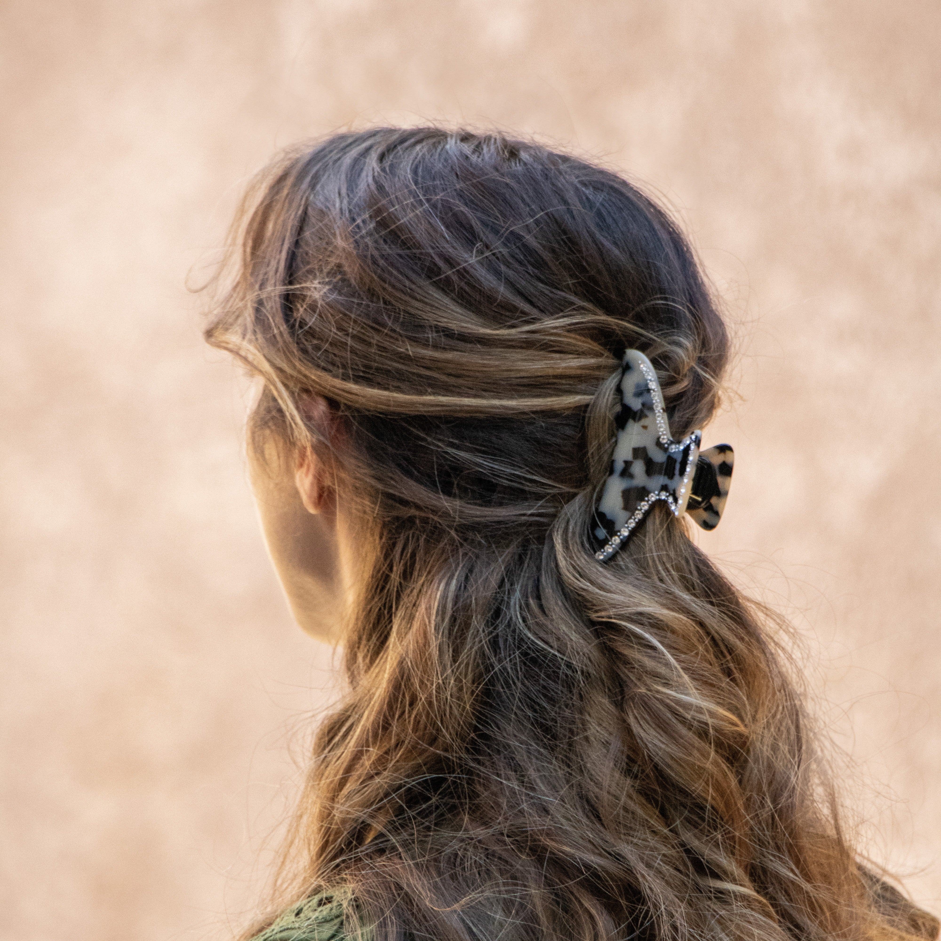 Pince Classique strassée - Originale Deliska-H