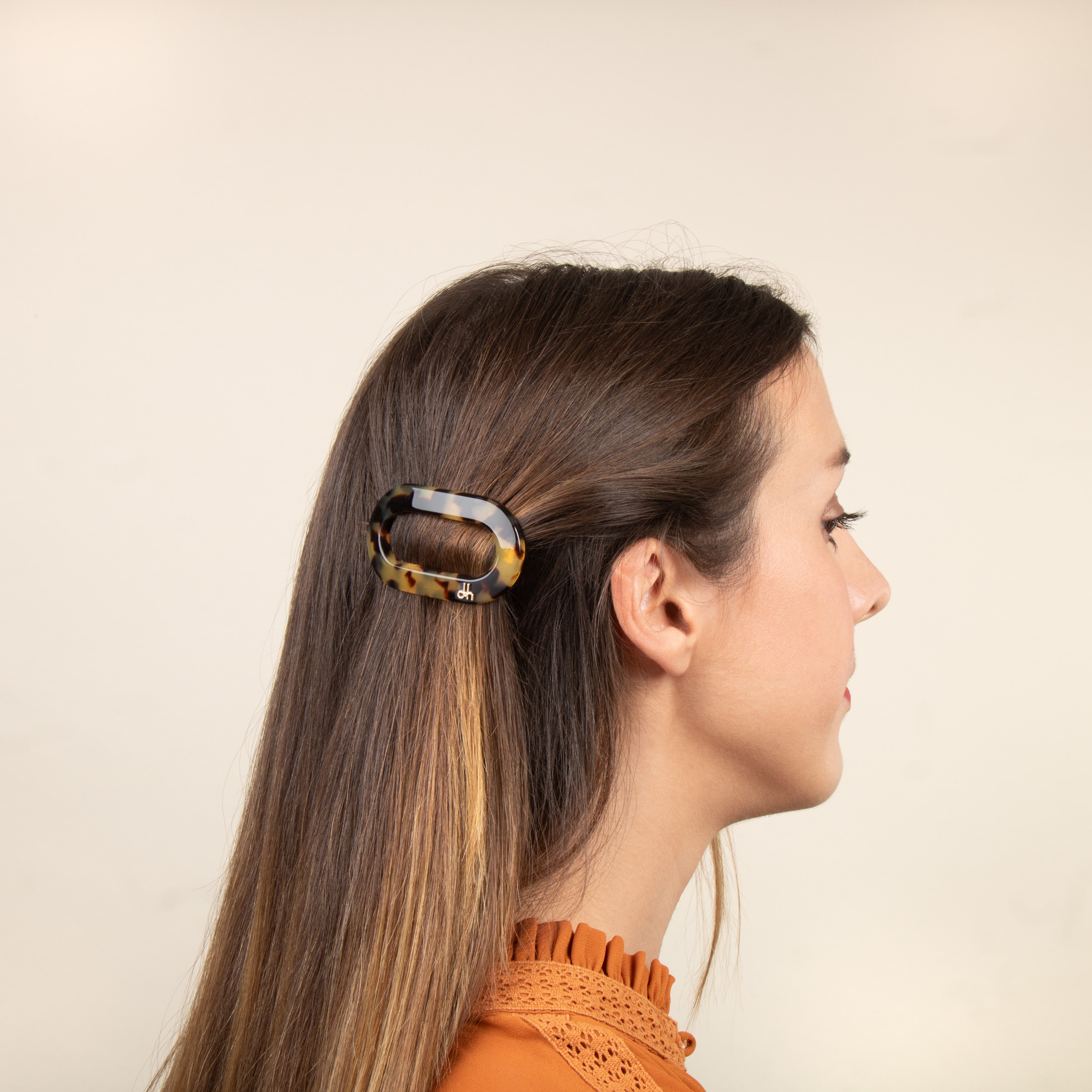 Barrette de coté Ronde Deliska-H